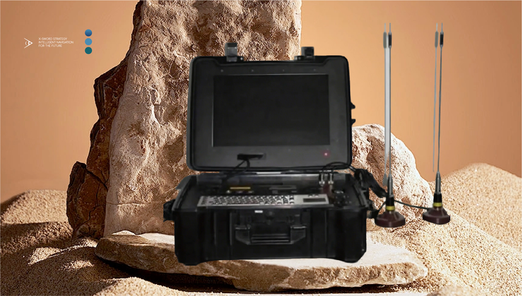 MOBILE  PORTABLE  GROUND   STATION  GCS-D0]