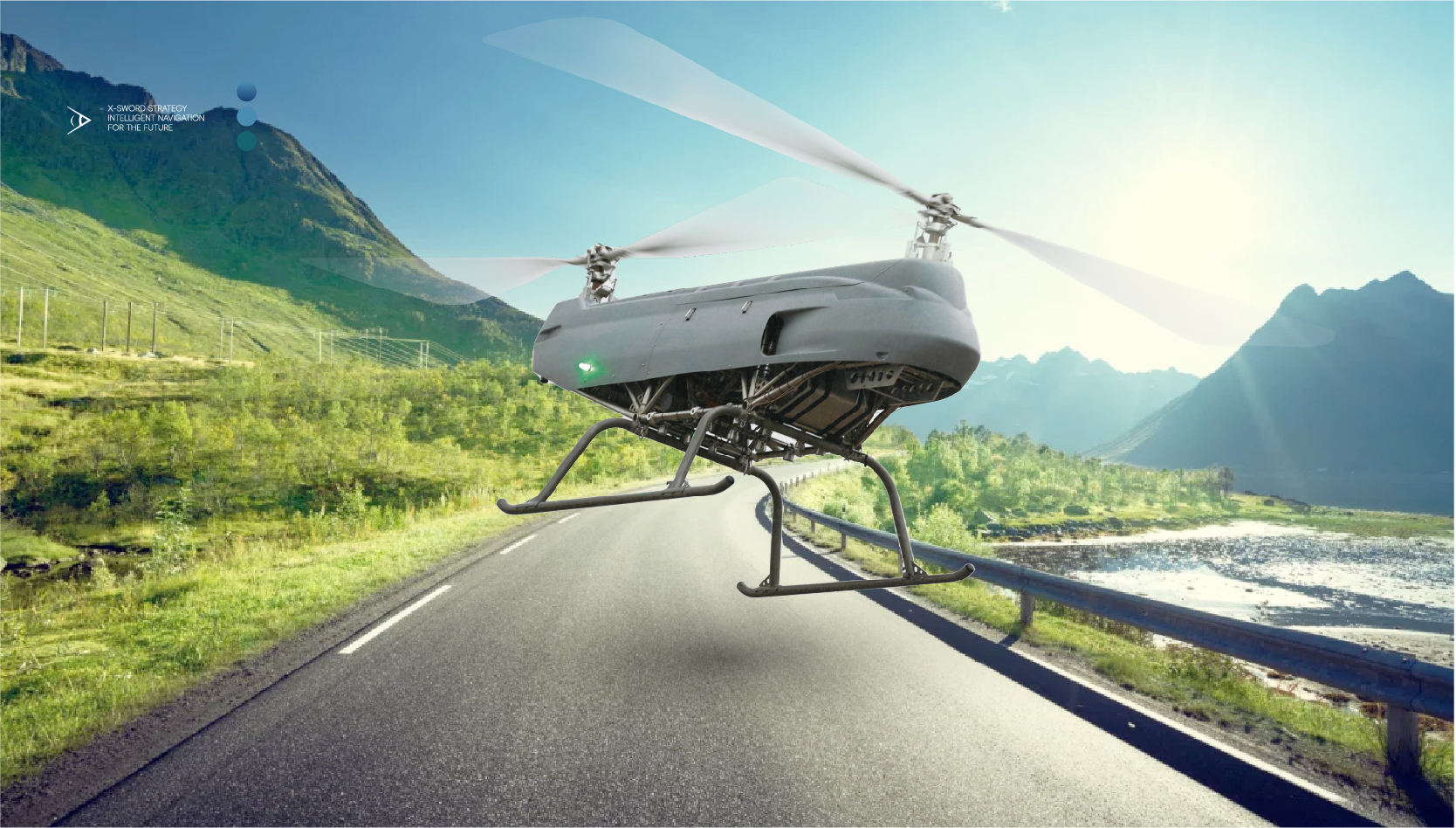 HEAVY DUTY TRANSPORT UNMANNED HELCOPTER